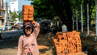 Yangon brick carrier
